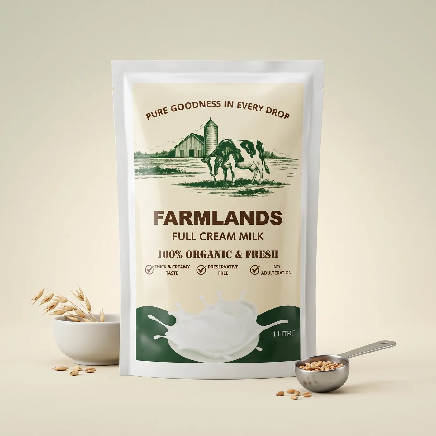 Milk Packaging, view 3