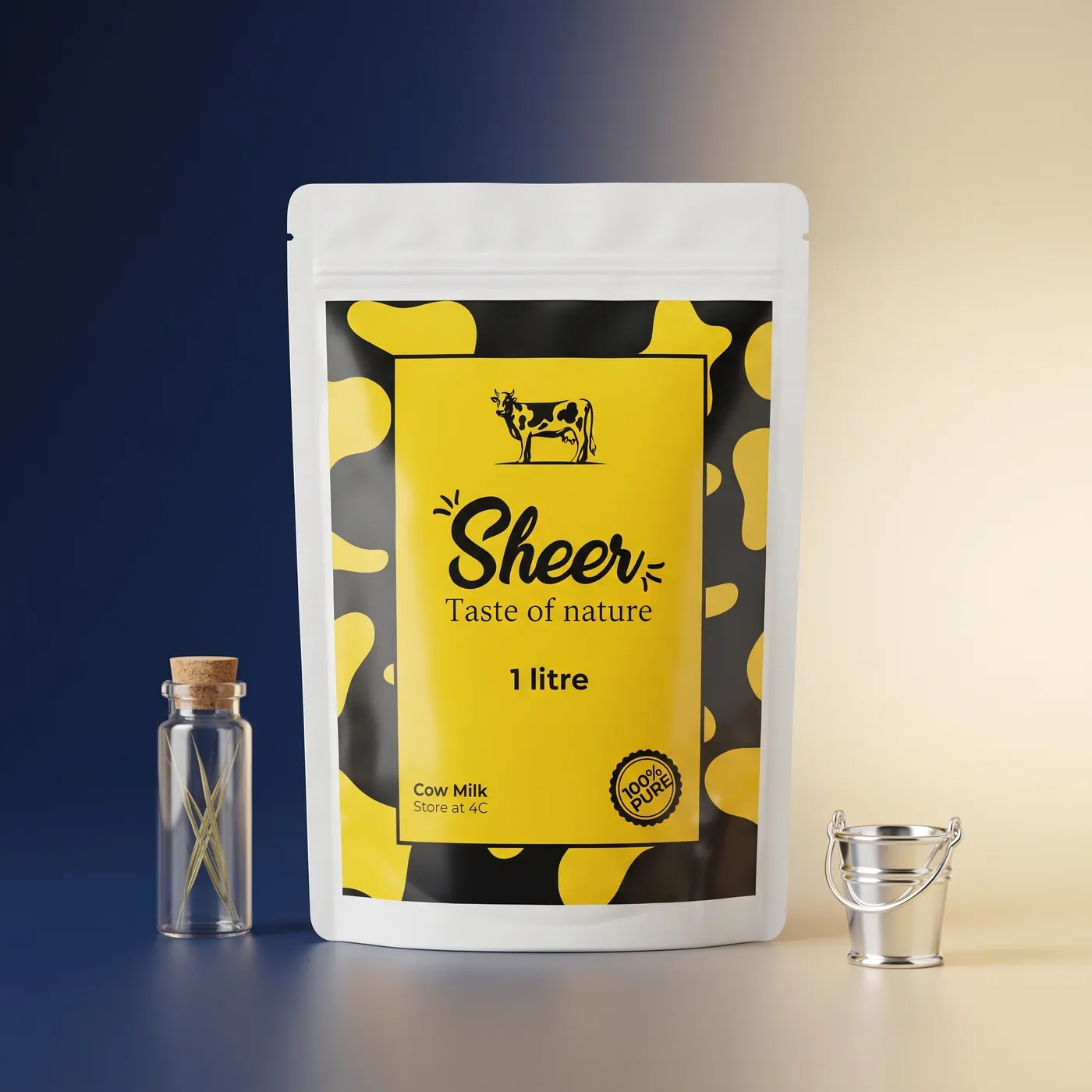 Milk Packaging, view 4