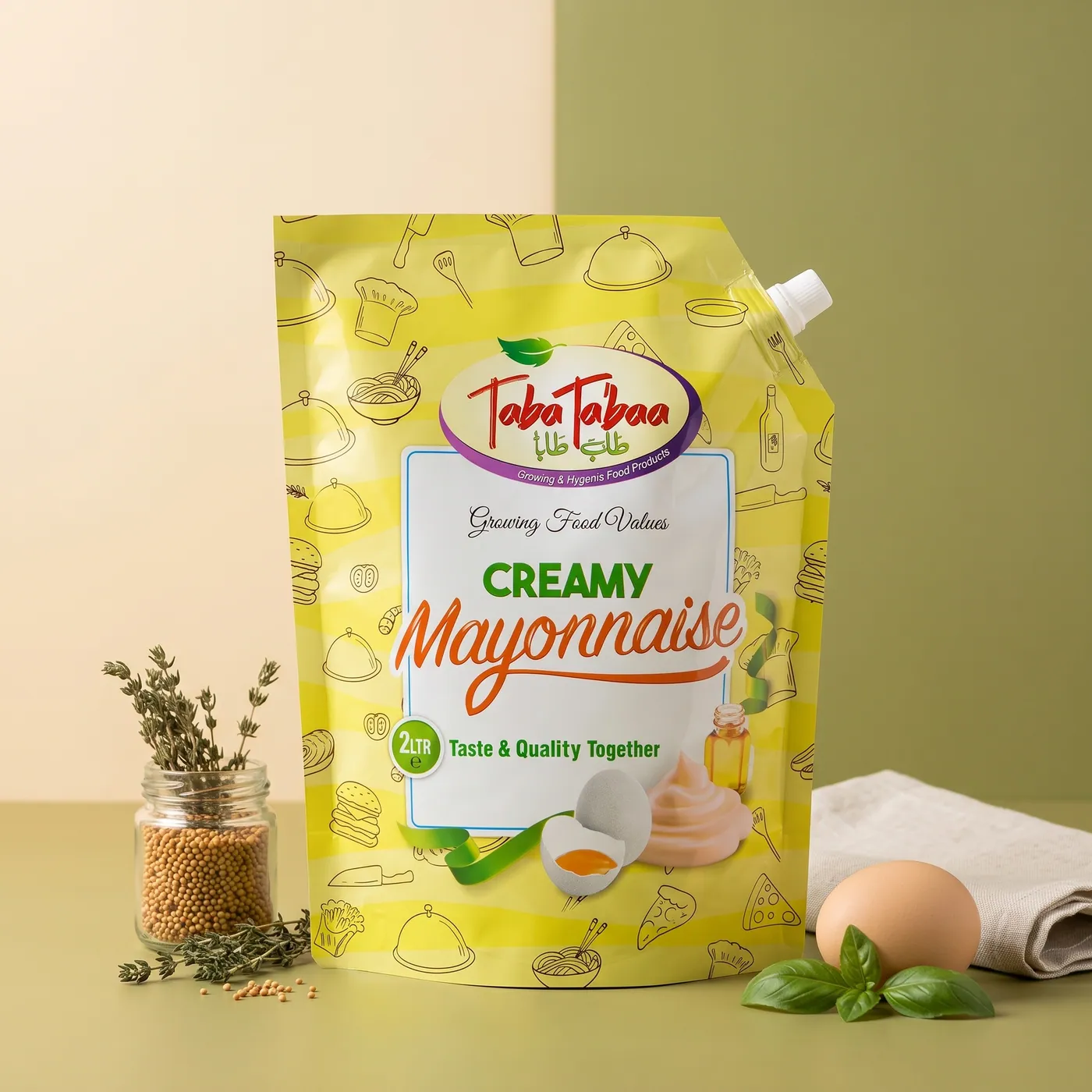 Ketchup & Mayonnaise Packaging — view 3