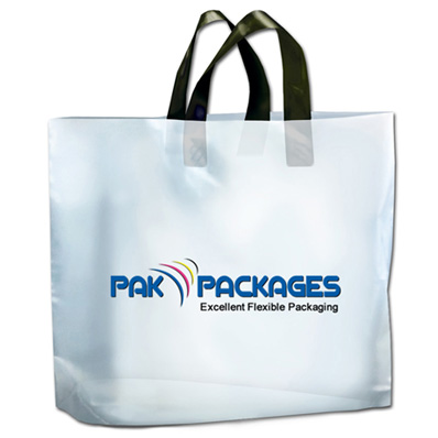 Rigid/Soft Loop Handle Plastic Bags